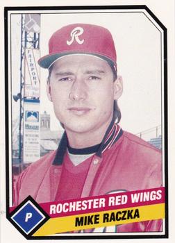 1989 CMC Rochester Red Wings #5 Mike Raczka  Front