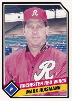 1989 CMC Rochester Red Wings #10 Mark Huismann  Front