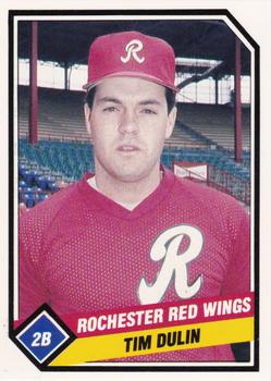1989 CMC Rochester Red Wings #20 Tim Dulin  Front