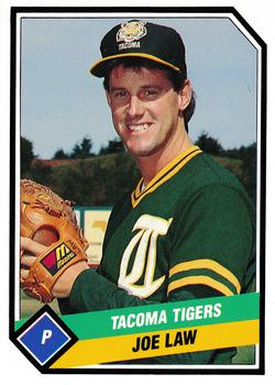 1989 CMC Tacoma Tigers #6 Joe Law  Front