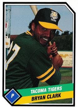 1989 CMC Tacoma Tigers #7 Bryan Clark  Front