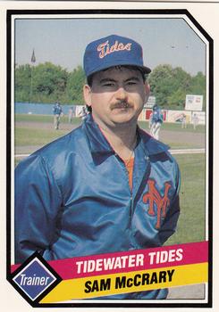 1989 CMC Tidewater Tides #28 Sam McCrary Front