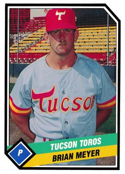 1989 CMC Tucson Toros #9 Brian Meyer  Front