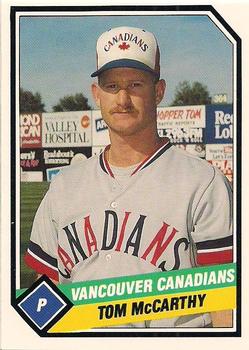 1989 CMC Vancouver Canadians #4 Tom McCarthy  Front