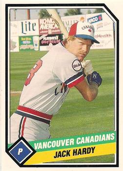 1989 CMC Vancouver Canadians #5 Jack Hardy  Front