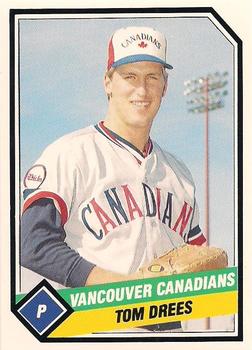 1989 CMC Vancouver Canadians #10 Tom Drees  Front
