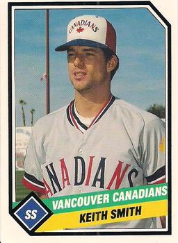 1989 CMC Vancouver Canadians #13 Keith Smith Front
