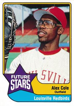 1989 CMC Triple A All-Stars #14 Alex Cole Front