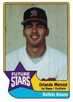 1989 CMC Triple A All-Stars #15 Orlando Merced Front