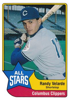 1989 CMC Triple A All-Stars #19 Randy Velarde Front