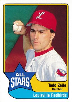 1989 CMC Triple A All-Stars #1 Todd Zeile Front
