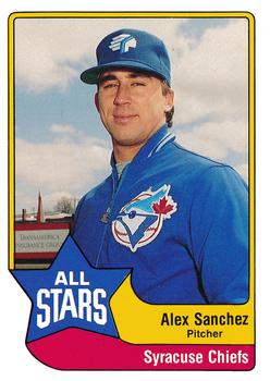 1989 CMC Triple A All-Stars #25 Alex Sanchez Front