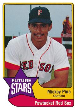 1989 CMC Triple A All-Stars #27 Mickey Pina Front