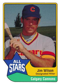 1989 CMC Triple A All-Stars #39 Jim Wilson Front