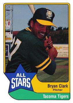 1989 CMC Triple A All-Stars #41 Bryan Clark Front