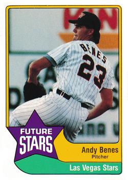 1989 CMC Triple A All-Stars #43 Andy Benes Front