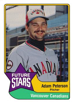 1989 CMC Triple A All-Stars #45 Adam Peterson Front