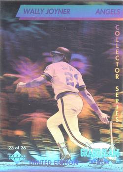 1991 Upper Deck Denny's Grand Slam Holograms #23 Wally Joyner Front