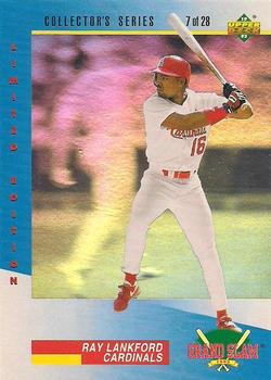 1993 Upper Deck Denny's Grand Slam Holograms #7 Ray Lankford Front