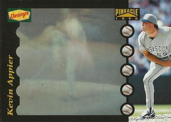 1996 Pinnacle Denny's Holograms #22 Kevin Appier Front