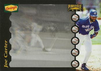1996 Pinnacle Denny's Holograms #23 Joe Carter Front