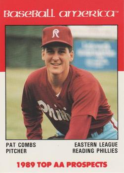 1989 Best Baseball America AA Prospects #AA10 Pat Combs  Front