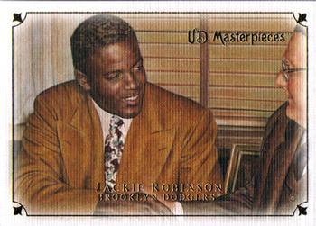 2007 Upper Deck Masterpieces #24 Jackie Robinson Front
