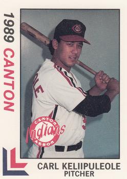 1989 Best Canton-Akron Indians #18 Carl Keliipuleole  Front