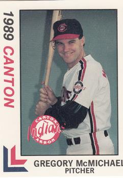 1989 Best Canton-Akron Indians #24 Greg McMichael Front