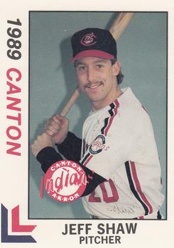 1989 Best Canton-Akron Indians #3 Jeff Shaw  Front