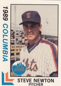 1989 Best Columbia Mets #18 Steve Newton  Front