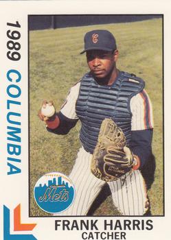 1989 Best Columbia Mets #26 Frank Harris  Front