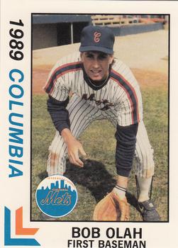 1989 Best Columbia Mets #7 Bob Olah  Front