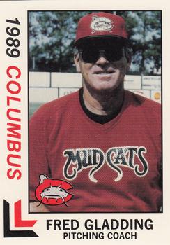 1989 Best Columbus Mudcats #10 Fred Gladding Front