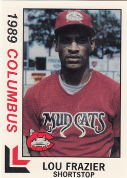 1989 Best Columbus Mudcats #12 Lou Frazier  Front