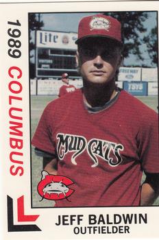 1989 Best Columbus Mudcats #13 Jeff Baldwin  Front
