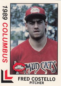 1989 Best Columbus Mudcats #16 Fred Costello  Front