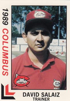 1989 Best Columbus Mudcats #5 David Salaiz  Front
