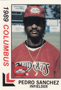 1989 Best Columbus Mudcats #6 Pedro Sanchez  Front