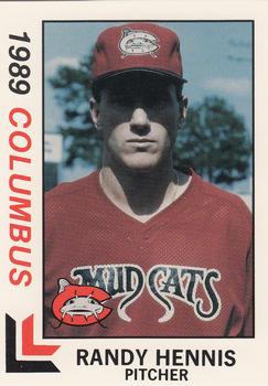 1989 Best Columbus Mudcats #9 Randy Hennis  Front