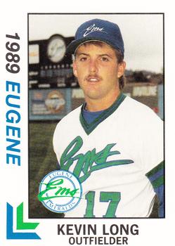 1989 Best Eugene Emeralds #14 Kevin Long  Front