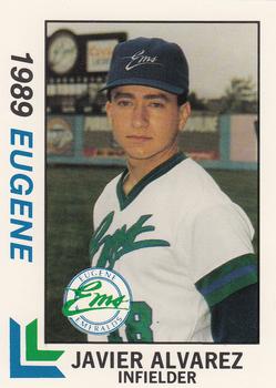 1989 Best Eugene Emeralds #15 Javier Alvarez  Front