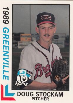1989 Best Greenville Braves #16 Doug Stockam  Front