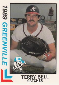 1989 Best Greenville Braves #19 Terry Bell  Front