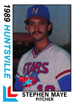 1989 Best Huntsville Stars #10 Steve Maye  Front