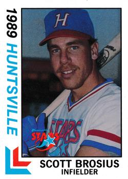 1989 Best Huntsville Stars #12 Scott Brosius  Front
