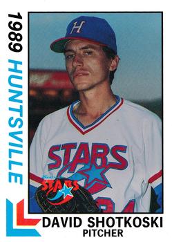 1989 Best Huntsville Stars #15 David Shotkoski Front