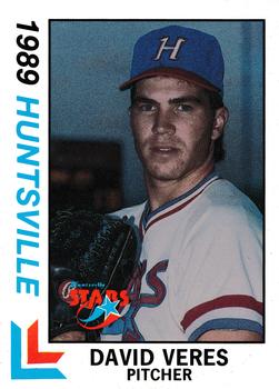 1989 Best Huntsville Stars #5 Dave Veres Front