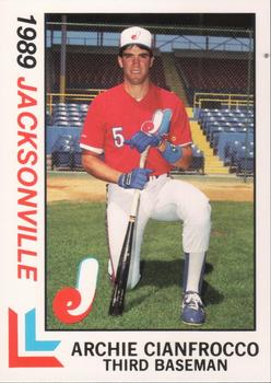 1989 Best Jacksonville Expos #11 Archi Cianfrocco  Front