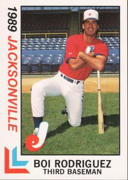 1989 Best Jacksonville Expos #16 Boi Rodriguez  Front